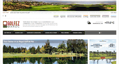 Desktop Screenshot of golfez-maroc.com